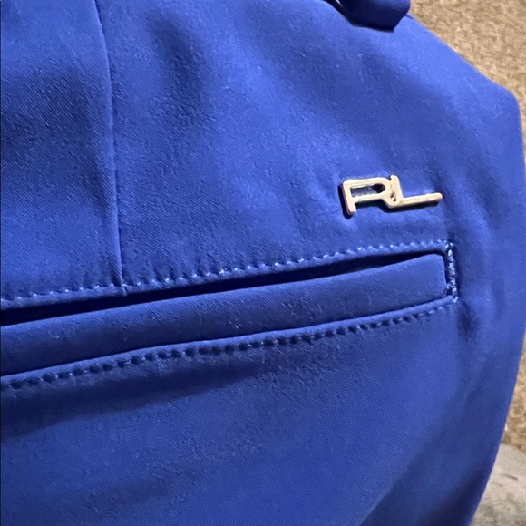 Ralph Lauren polo golf royal blue skirt with built in shorts. Front/back pockets - Picture 10 of 10